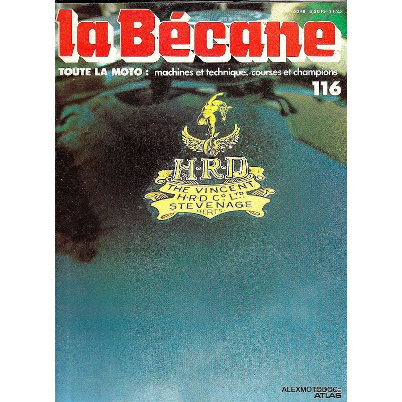 La bécane n° 116